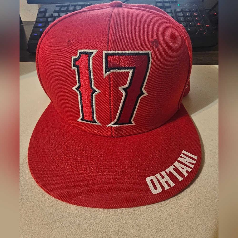 Shohei Ohtani #17 hat cap LA Angels